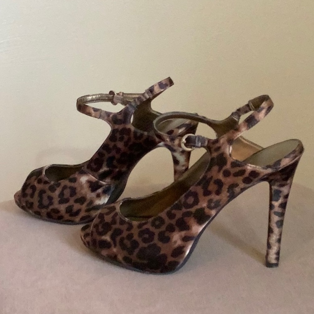 Worthington Animal Print Heels